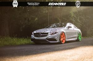 Mercedes-AMG S63 Coupe GoldRush Wrap by RENNtech '2016